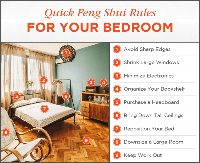 How to decorate my bedroom feng shui