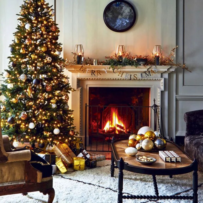 How to decorate your living room for xmas