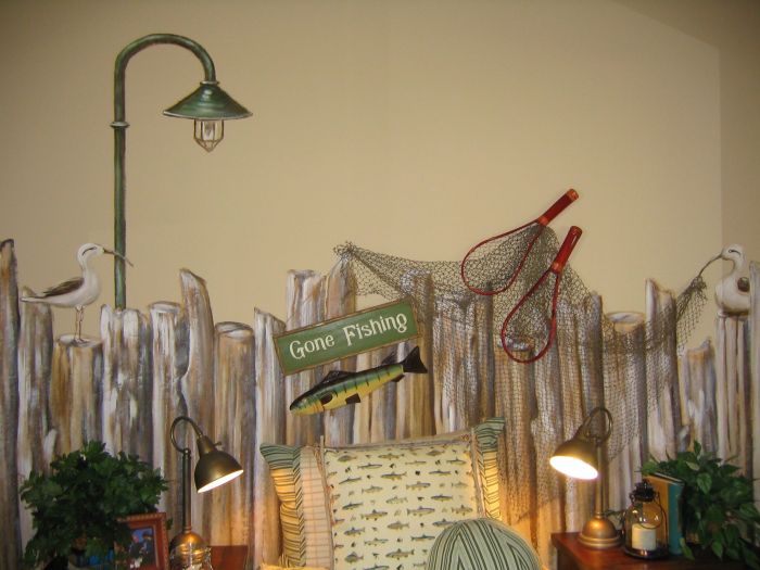 Fishing themed decor room bedroom kids nursery rooms couture reserved rights copyright 2011 choose board