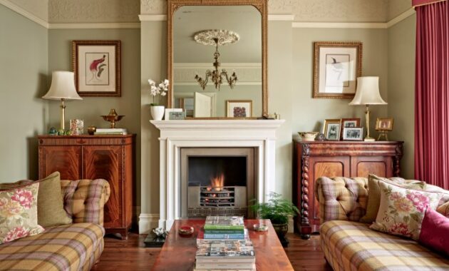 How to decorate victorian living room