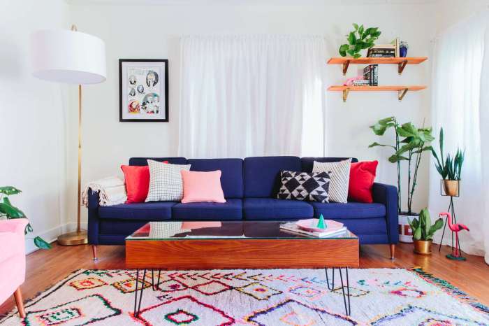 How to decorate your living room simple