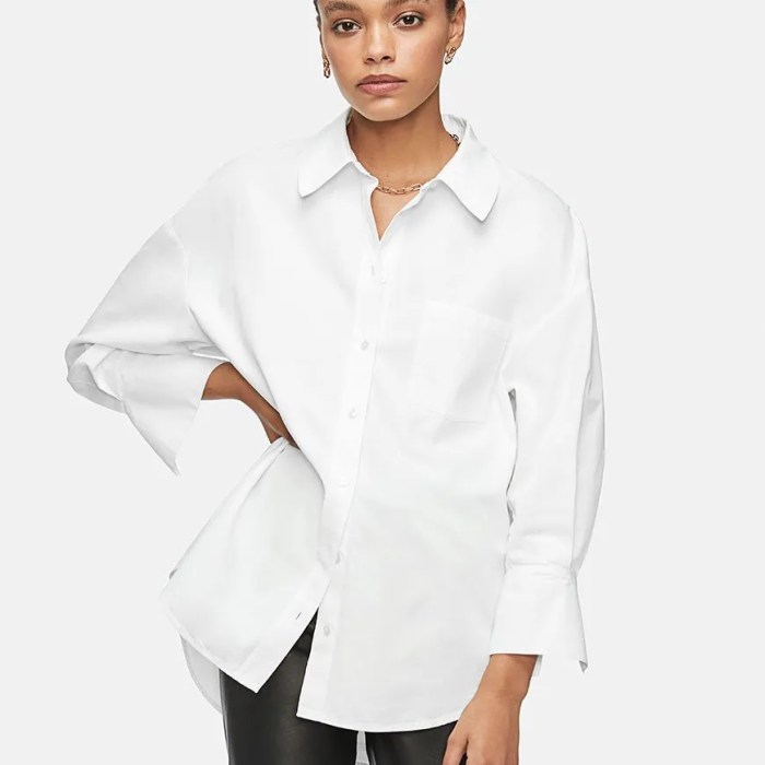 Concise White dress shirt womens h&m – Stylish and Versatile