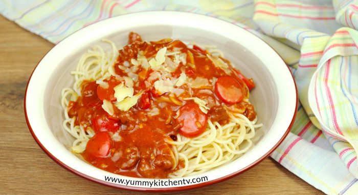 How to cook spaghetti jolibee style